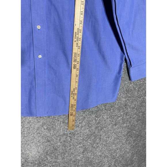 Vintage Brooks Brothers 346 Regular Fit Button Up Dress Shirt Mens Size 16.5-2/3 - Picture 8 of 8